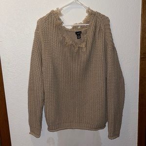 Tan, Rue21 sweater
